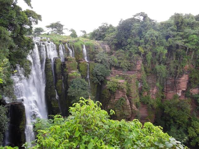 Kading Falls in Sandoa territory, Lualaba Province